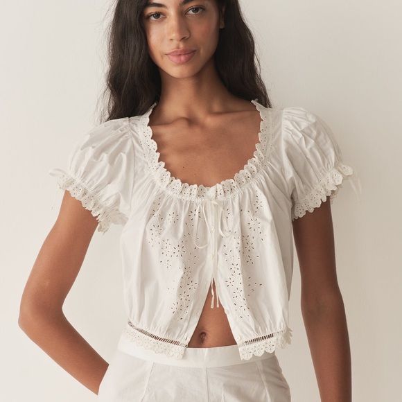 Doen Tops - NWOT Doen Nera Top in Salt